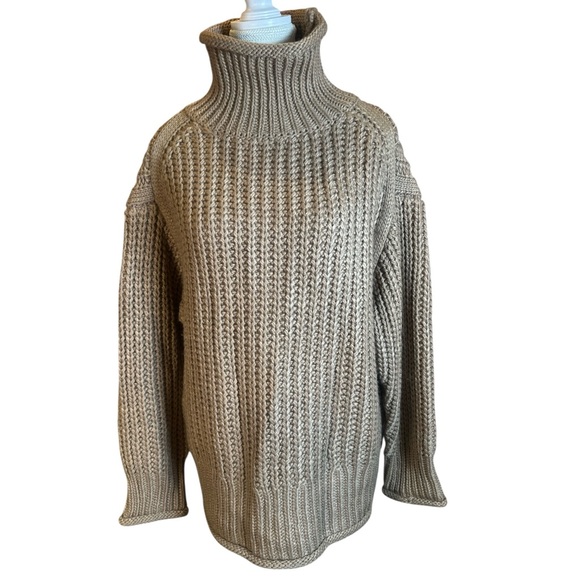 POL NWOT Warm Brown Turtleneck Sweater - Picture 5 of 11